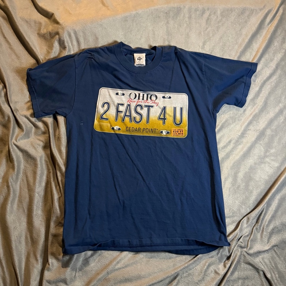 Ohio 2 Fast 4 U Graphic Tee - Blue